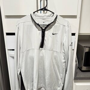 Nike Men's Light Gray Pullover Jacket